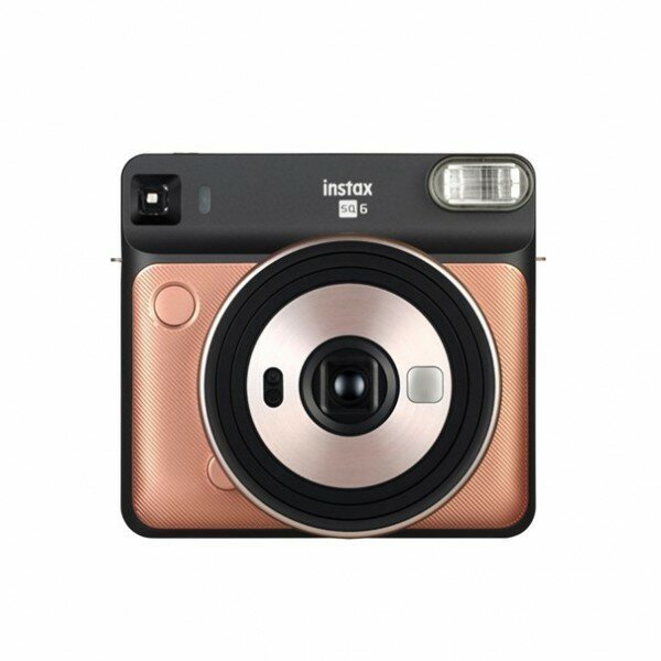 Фотоаппарат моментальной печати Fujifilm Instax SQ6, золотой