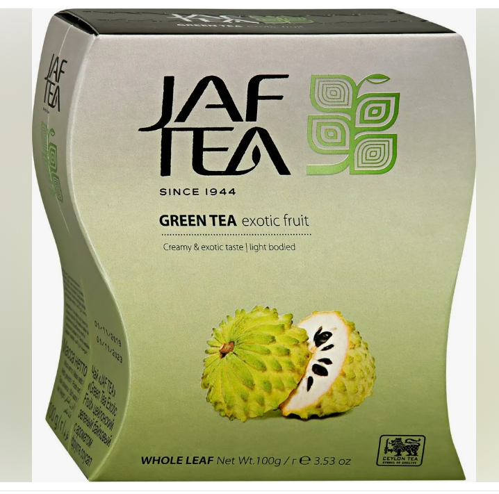 Чай зеленый "Jaf Tea" Exotic fruit, саусеп, 100 г