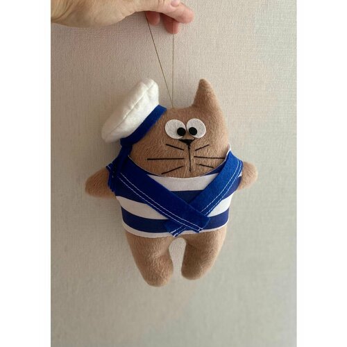 Кот моряк игрушка мягкая плюшевая 935₽