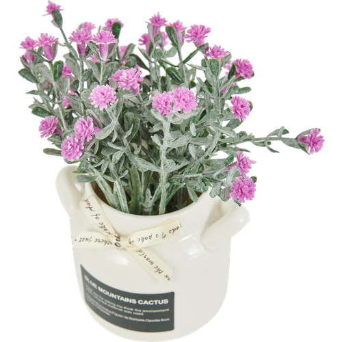 Искусственное растение в горшке прованс фиолетовый 3560₽