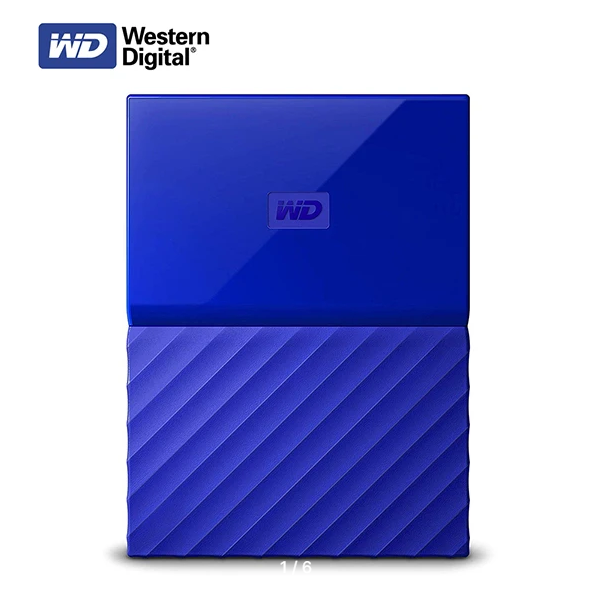 Портативный внешний жесткий диск Western Digital My Passport HDD на 1 ТБ USB