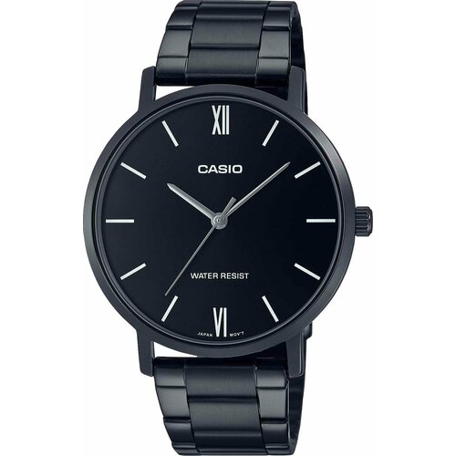 Наручные часы CASIO MTP-VT01B-1B, черный наручные часы casio collection mtp vt01b 1b
