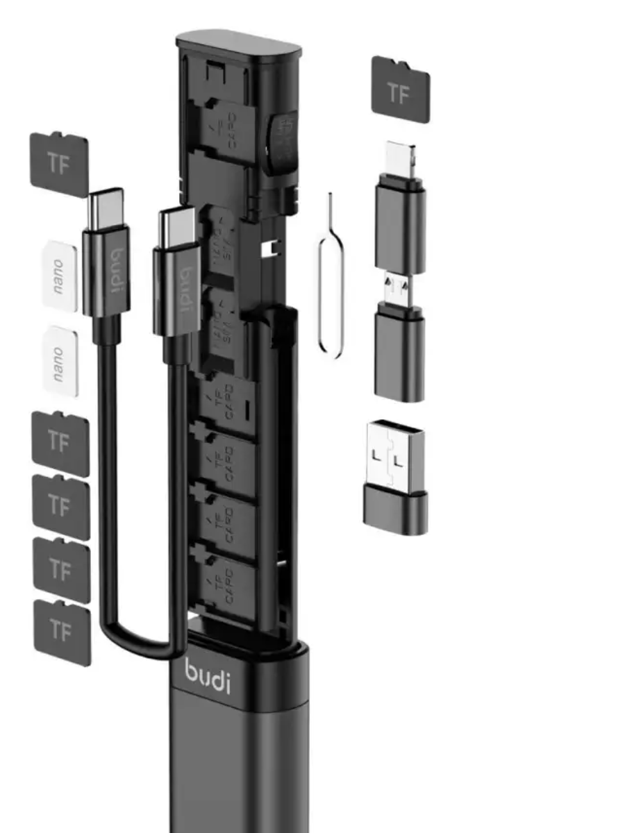 "Смарт-адаптер USB-бокса" - универсальный кардридер и держатель для смартфона