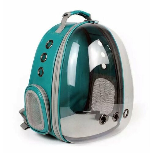 Рюкзак переноска для животных с окном для обзора 310420280 мм зеленый 1979₽