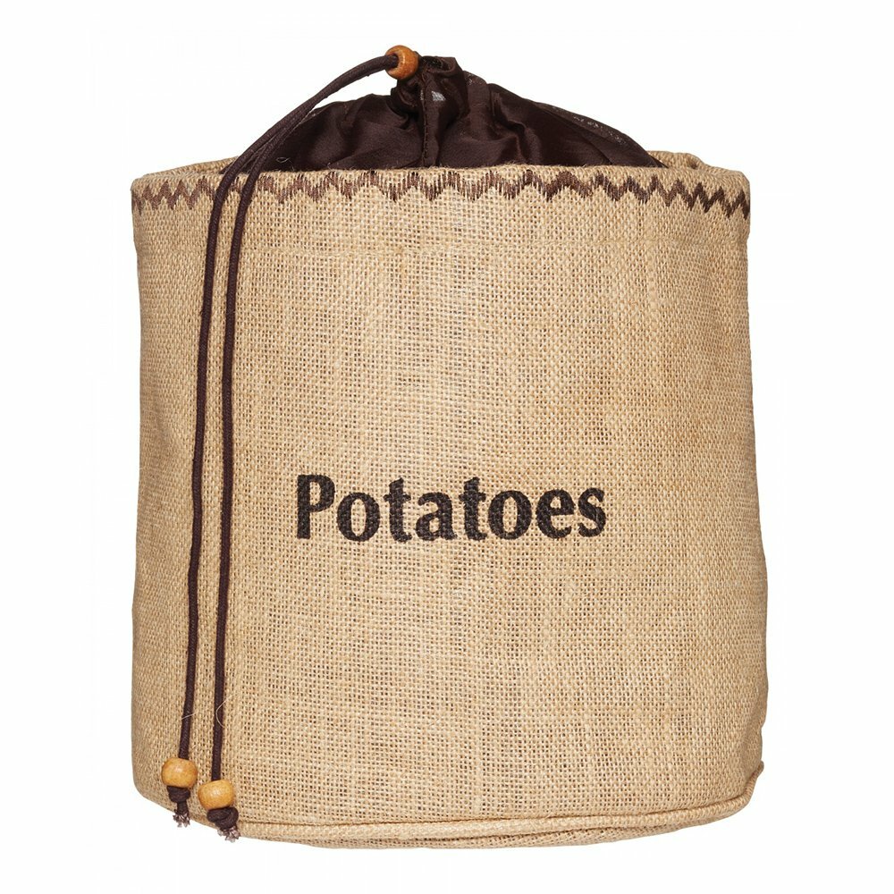 Мешок для хранения картофеля Natural Elements 20x15 см текстиль цвет бежевый Kitchen Craft Великобритания JVPS