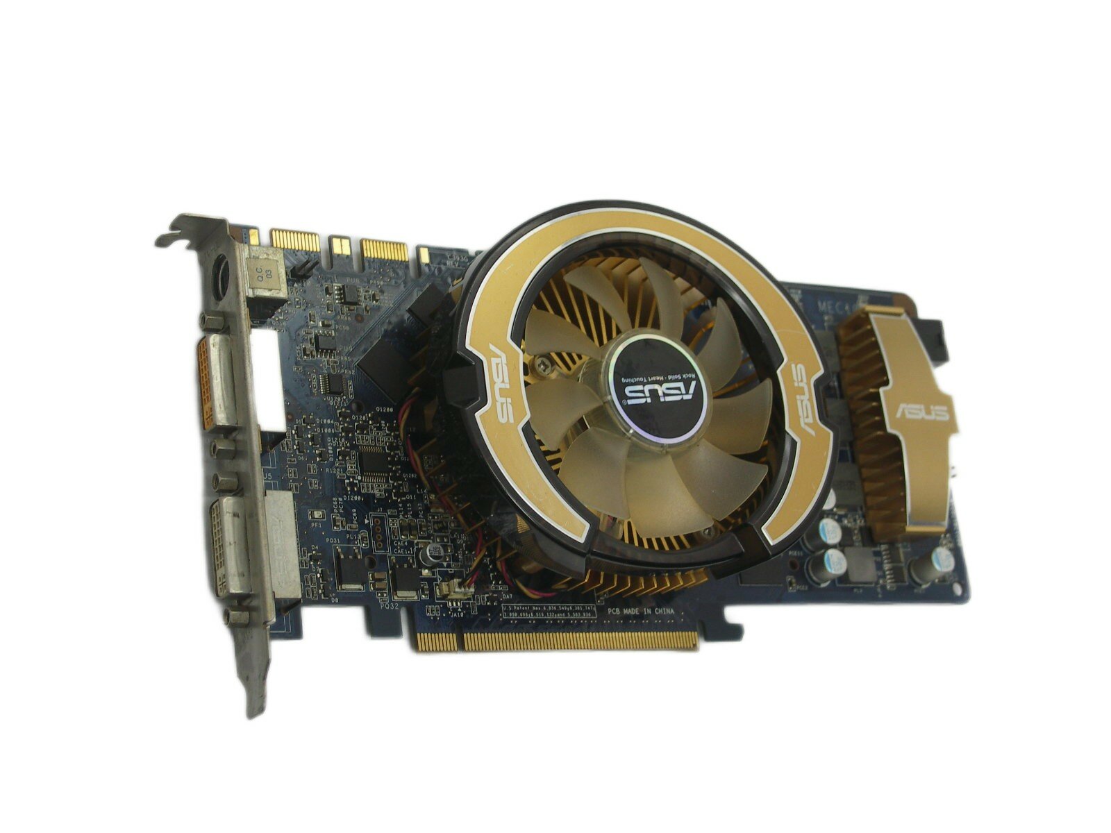 Видеокарта 512Mb GeForce 9800 GT (ASUS EN9800GT H8/HTDI/512M/A), PCI-E