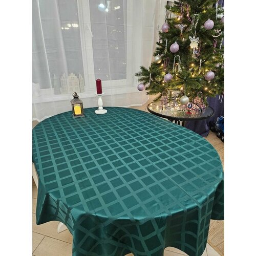 Овальная скатерть 150х250 Stiletex