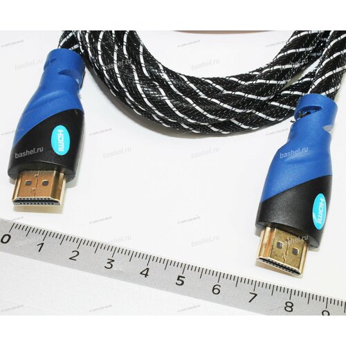 Шнур HDMI-HDMI DAYTON (шт. позол. пласт, шелк д.7,3 мм, version 1.4) 1,0 м, DAYTON ботинки dayton guess черный