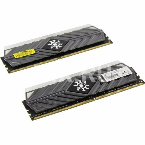 Оперативная память DIMM DDR4 16 Gb 3200 Mhz ADATA XPG SPECTRIX D41 RGB Grey (AX4U32008G16A-DT41) PC4-25600 , KIT 2x 8Gb