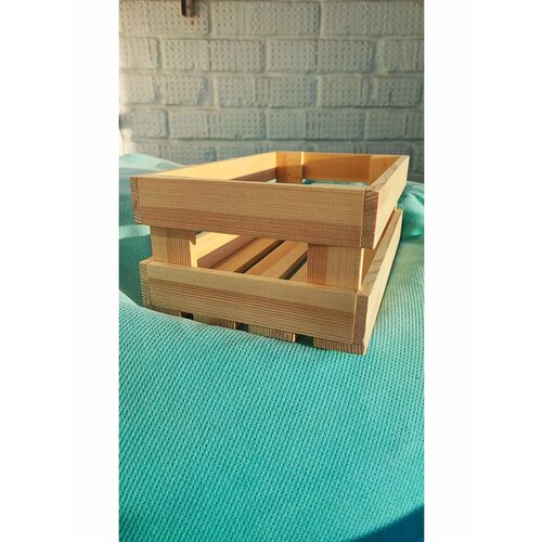 Ящик деревянный для хранения 34х20х12 см