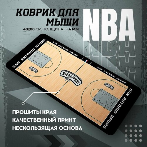 Игровой коврик для мыши с принтом NBA 80x40 см 3190₽