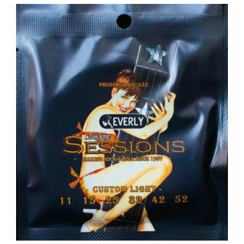 Струны для акустической гитары Everly 7211 Sessions 1528₽