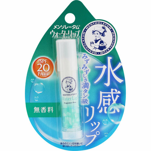 Rohto Pharmaceutical Mentholatum Water Lip без запаха 45 г 756₽