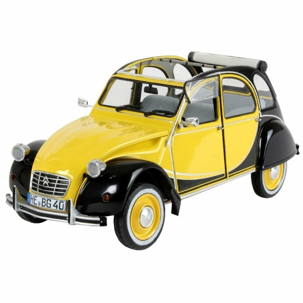 Сборная модель Revell автомобиль Citroen 2CV - фото №7