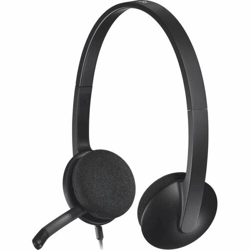 Гарнитура Logitech Headset H340 981-000509 проводная 5879₽
