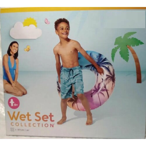 Круг надувной Пальмы с ручками 97 см 1236₽