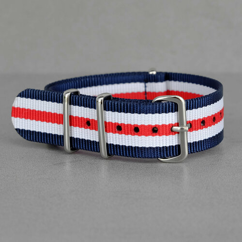 Ремешок Ruby-Ruby, фактура полуглянцевая, размер 20, , красный, синий