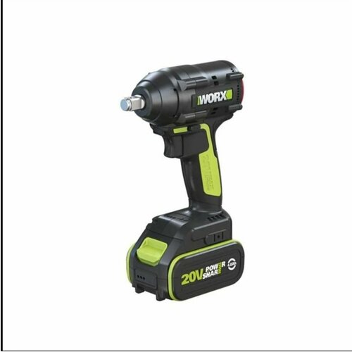 Беспроводной ударный гайковерт WORX WU2793 с бесщеточным мотором 20 В литиевая батарея 108Wh 2 ЗУ 40 Ah 12127mm 20v вилка китайской версии переходник в комплекте 20990₽