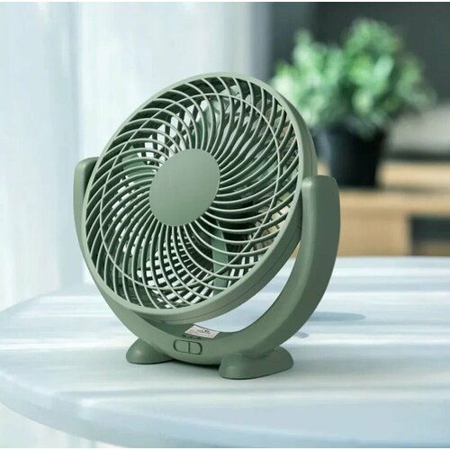 Настольный бесшумный вентилятор ELISTIN зеленый 127000₽