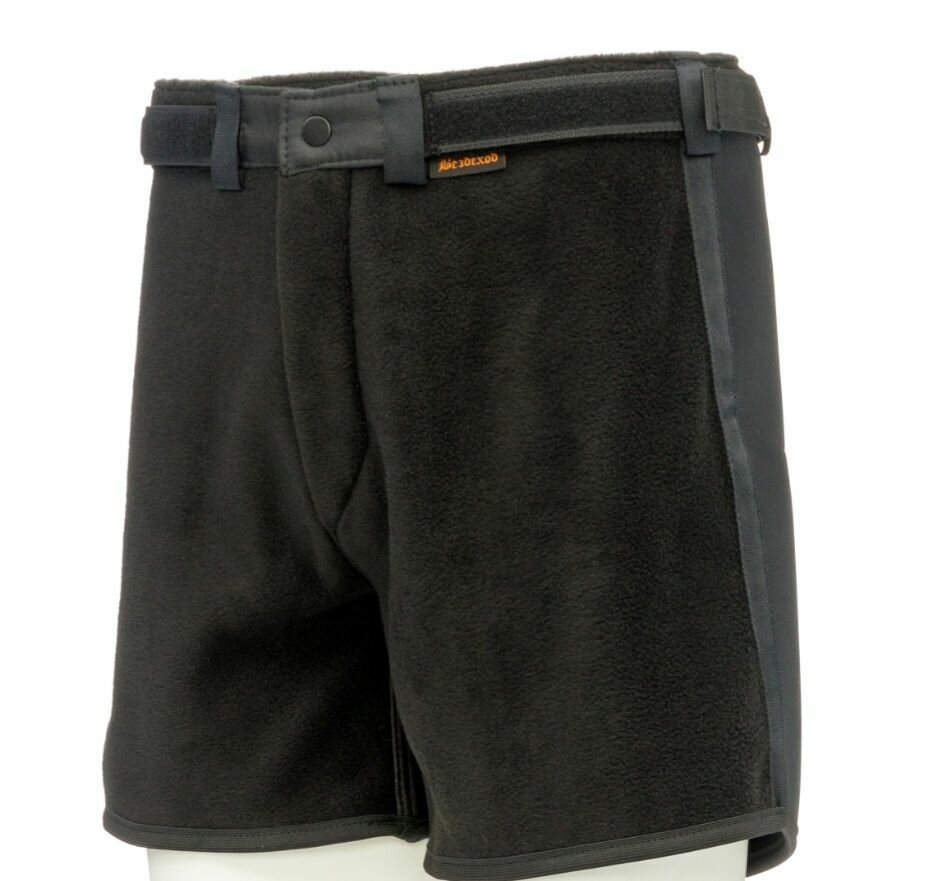 Шорты Вездеход "НШ-01", для рыбалки, женские/мужские, черный, неопрен и флис, размер 48