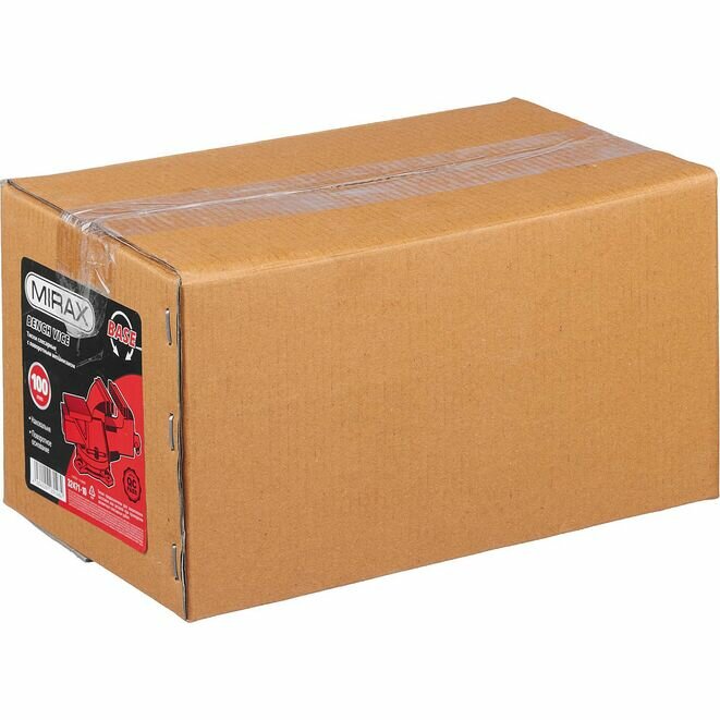 Слесарные тиски 32471-10 MIRAX 100 мм — фото 1