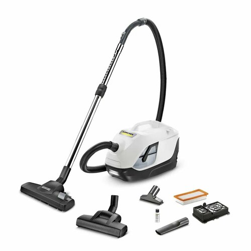 Пылесос для дома с аквафильтром Karcher DS 6 Plus белый
