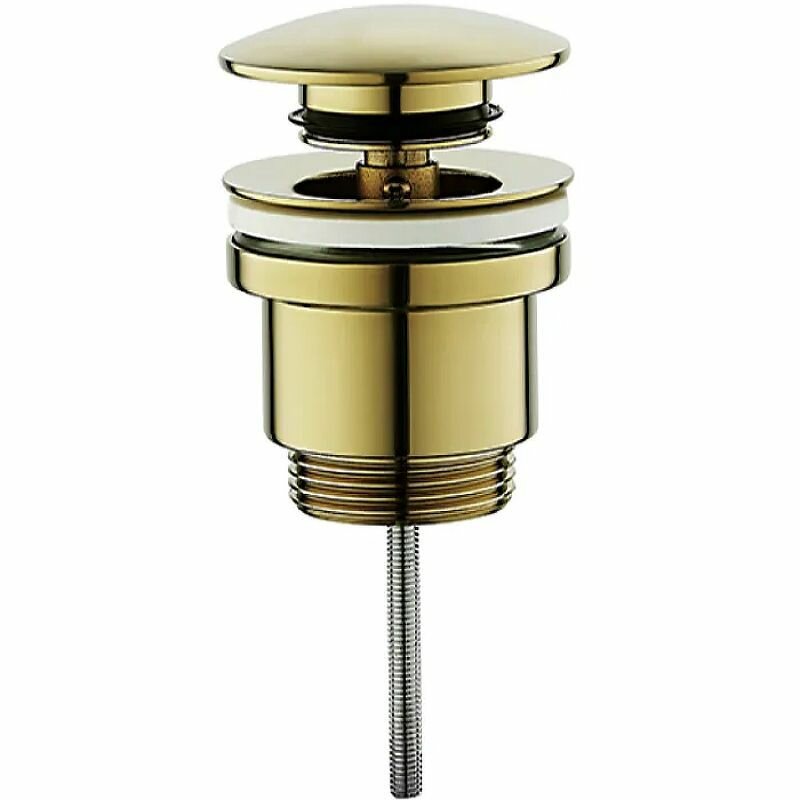 Донный клапан click-clack золото