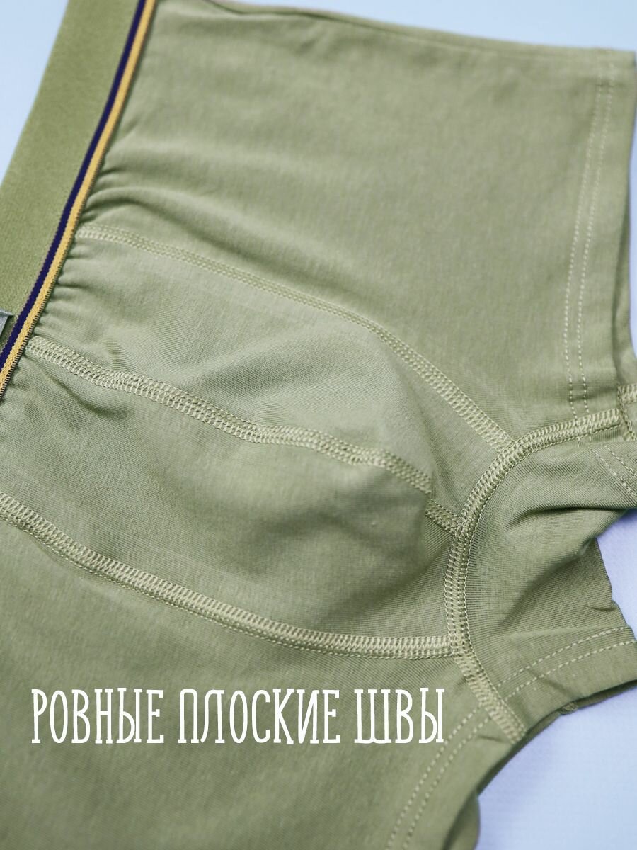 Трусы , 5 шт., размер 12-13 (4XL), белый — фото 1