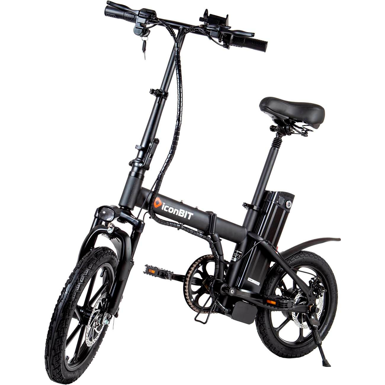 фото Электровелосипед IconBIT E-Bike К316 (black)