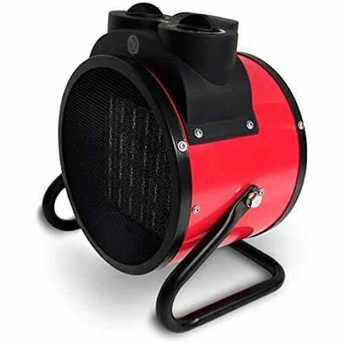 фото Промышленный обогреватель высокой мощности 3000 Вт Термостат 2 тепловых выхода