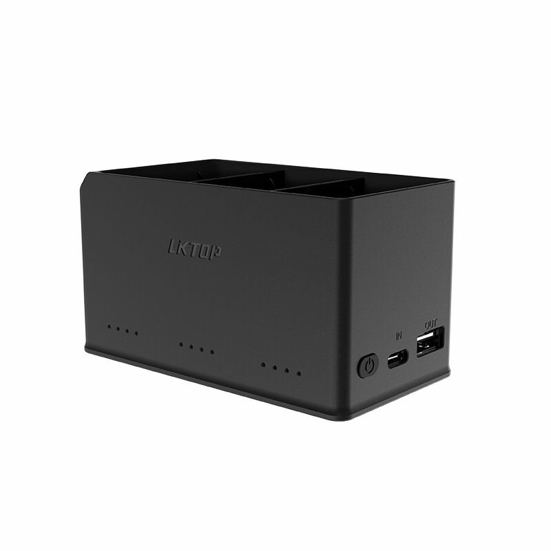 Быстрая зарядка LKTOP на 3 аккумулятора для DJI Mavic Mini 3, 4 Pro (100W)