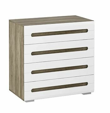 фото Комод в спальню Наоми КМ-09, белый