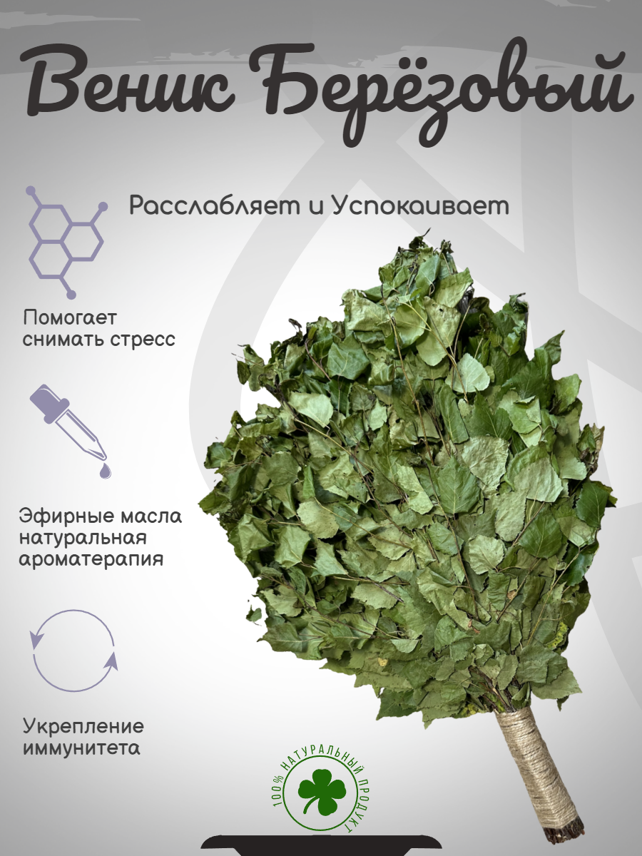 фото Веник для бани Берёзовый