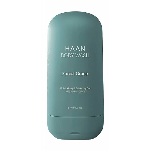 HAAN Гель для душа с пребиотиками и нейтральным pH Мистический лес тревел-формат 60 мл 785₽