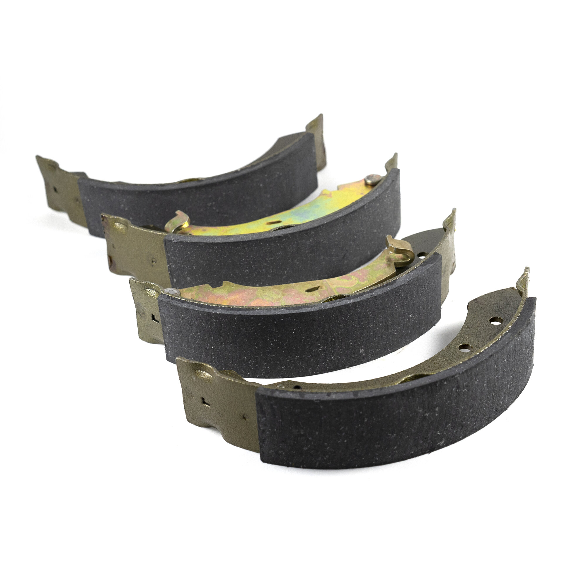 Колодка тормозная ВАЗ LADA Largus, RENAULT, NISSAN задняя с рычагом, d-203/38 сист. Lucas/TRW (4шт.)