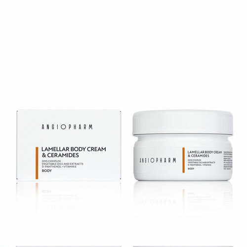 Angiopharm Lamellar Body Cream Ceramides Ламеллярный крем с церамидами для тела 75 мл