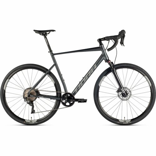 Велосипед Horh Bishop AM (2024) дисковые гидравлические тормоза, Black-Grey, размер рамы 58 см для роста 170-180 см