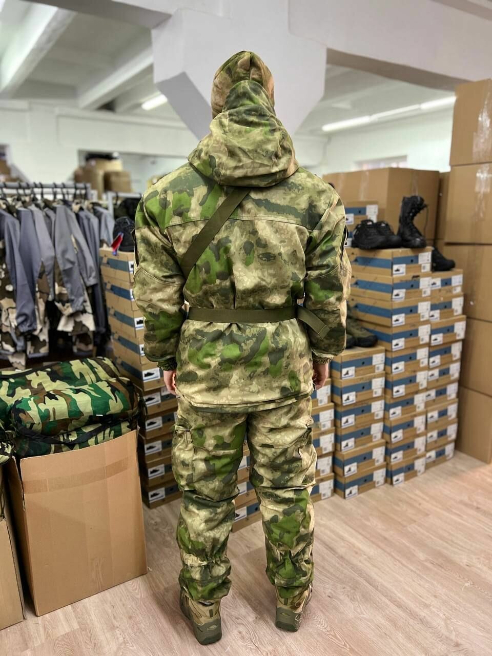 Костюм горка 5 зима торнадо / мох — фото 1