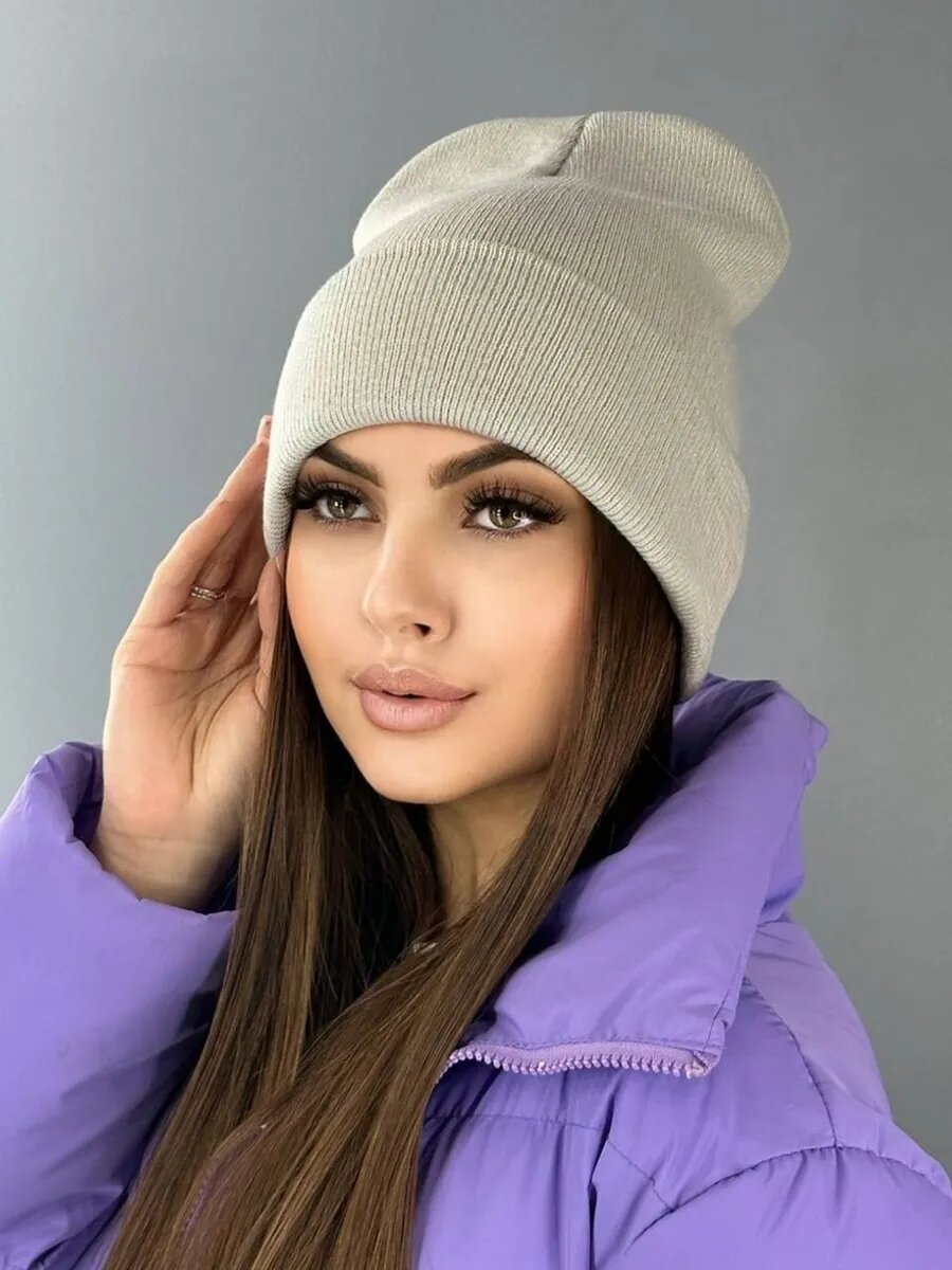 Шапка-бини Весна 2026 для женщин