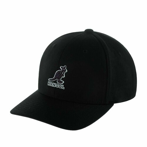 фото Бейсболка kangol базовая коллекция для мужчин и женщин, размер l/xl, черный