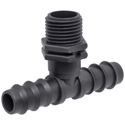 Тройник-переходник для трубок капельного полива 16х12НРх16мм 337₽