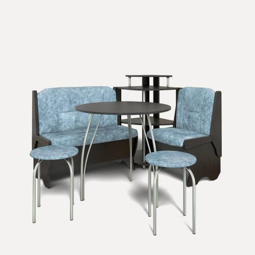 Изображение товара Кухонный набор Лилия Венге/В. Лагуна/Серебро/Венге