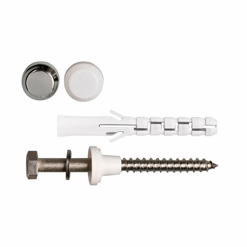 Набор для крепления унитаза 10-20 мм с нержавеющим шурупом Hard-Fix 592₽