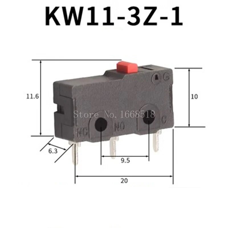 Микропереключатели KW11-3Z, KW11-3Z-1