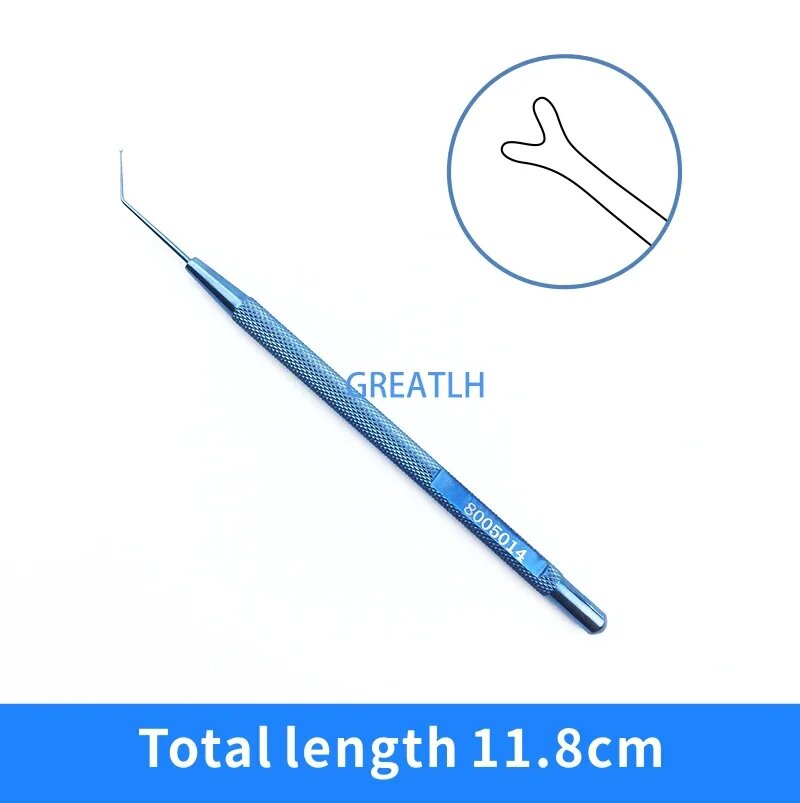 Титановые офтальмологические крючки GREATLH, C