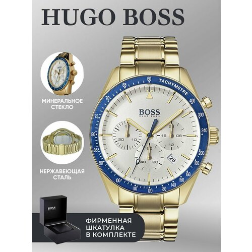 фото Наручные часы boss, золотой