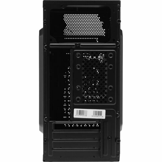Корпус mATX ACCORD черный, без БП, 2*USB2.0, audio - фото №4