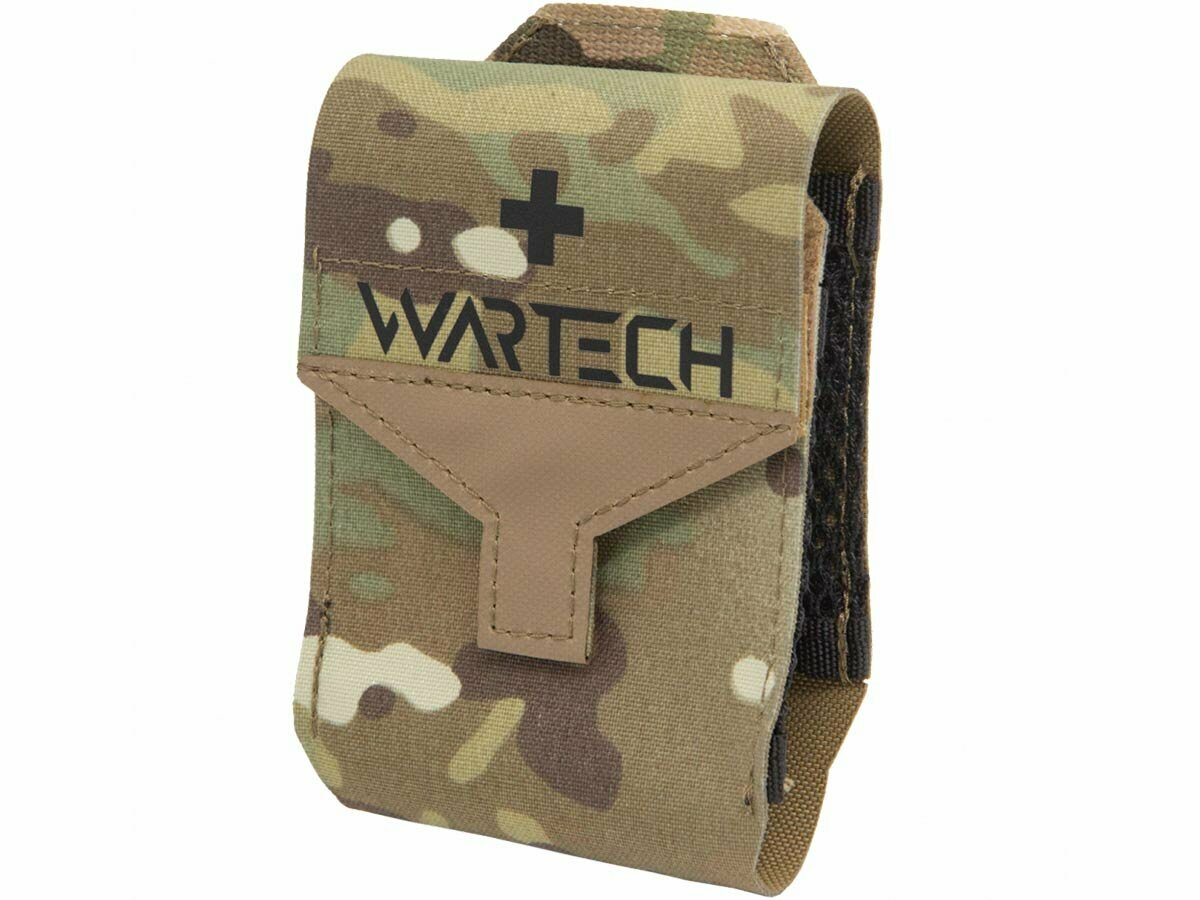 Подсумок тактический Wartech UP 129 медицинский EDC  на пояс  цвет Multicam