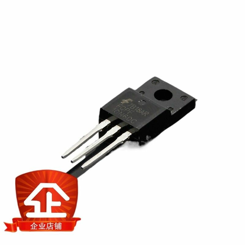 (10 шт.) IGBT FQP10N60C транзистор TO220 с прямым разъемом MOS-трубка TO-220F
