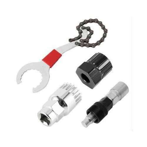 Съемник звездочки, для велосипеда, 3 в 1, с хвостовым крючком